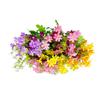 Artificial Flowers Artificial Small Daisy Simulation Green Plant Jumping Orchid Fake Flowers Bundle Wedding Home Silk Flower Decorative Props
