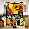 Incredibles Print Blanket - Soft & Comfortable, for Bedroom, Travel, Sofa, Home Decoration - Birthday Christmas Gift for Friend