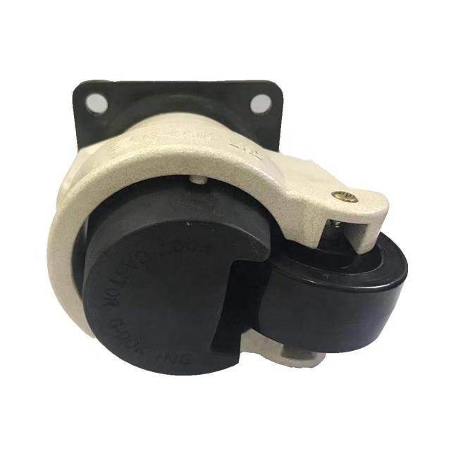 Footmaster GD-80F High Quality Heavy Industry Wheel Caster Leveling Adjustment Casters Plate Mounting Type Warehouse Workshop