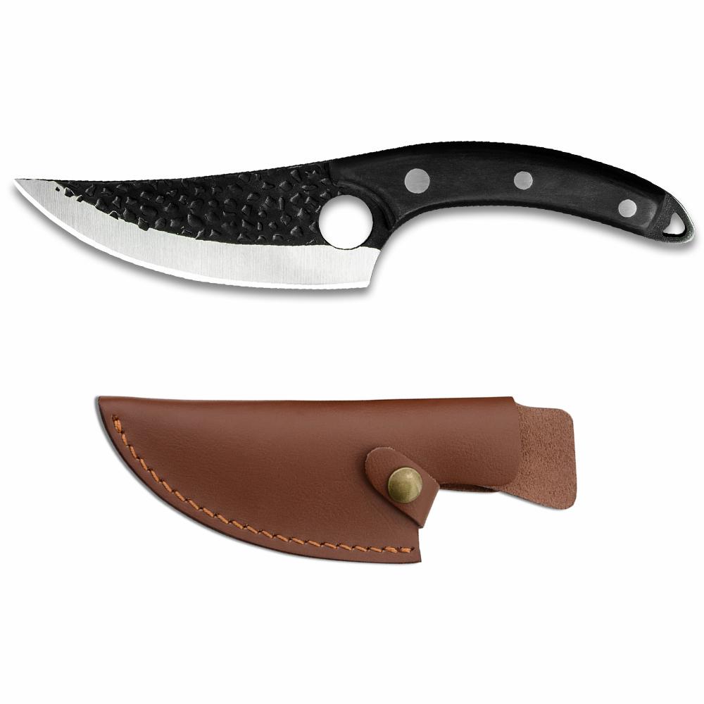 

Кованый стальной нож 6 дюйм Шеф-нож Из нержавеющей стали Рубка Кожа Крышка Оболочка