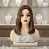 Mannequin Head with Shoulders SkinTone Finish Female Solid Construction Photography