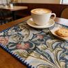 Washable Easy Clean Cotton Linen Dining Mats 12x18 Inch Home Kitchen Restaurant Party Daily Use Decor Rectangular Placemats