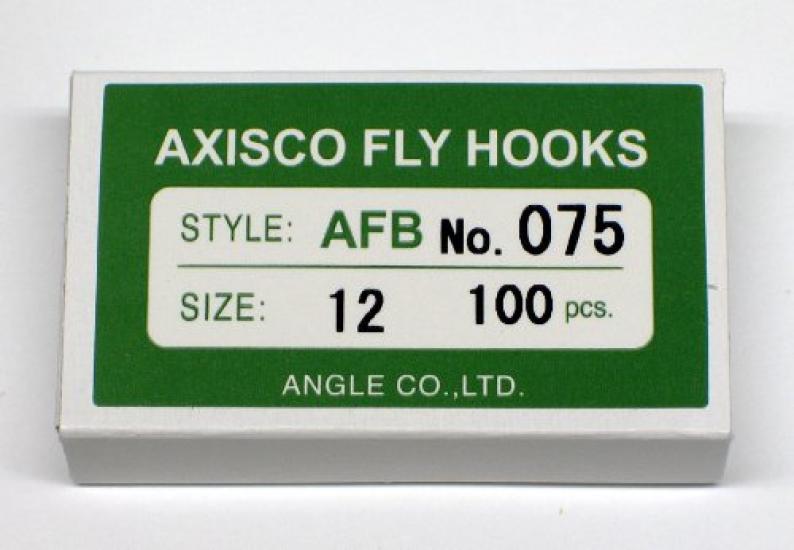 AXISCO Fly Hooks (100-Pack) AFB 075-#12 Fishing Hooks