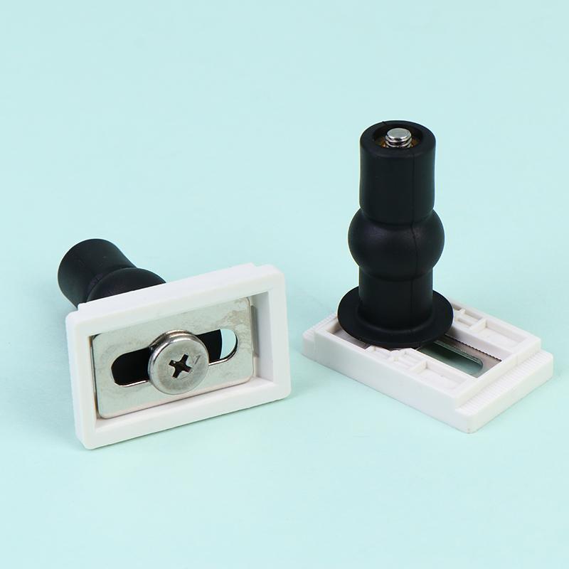 Toilet Seat Lid Fixing Plate Buckle Fastener Expansion Screws For Lavatory Lid Closestool Cover Fixed Parts