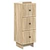 Drawer Chest in Sonoma Oak 33 x 34.5 x 90 cm Particleboard