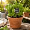 10PCS Portable Plant Label Easy To Clean Message Board Garden Label  Wedding Table Decoration