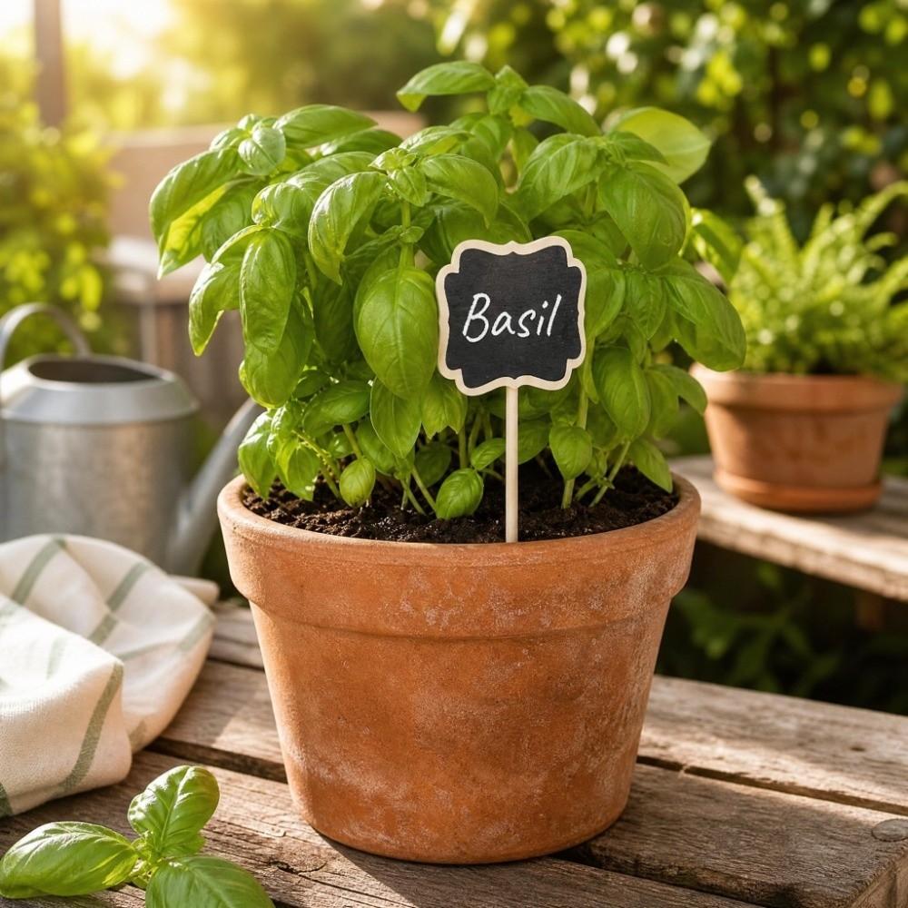 10PCS Portable Plant Label Easy To Clean Message Board Garden Label  Wedding Table Decoration
