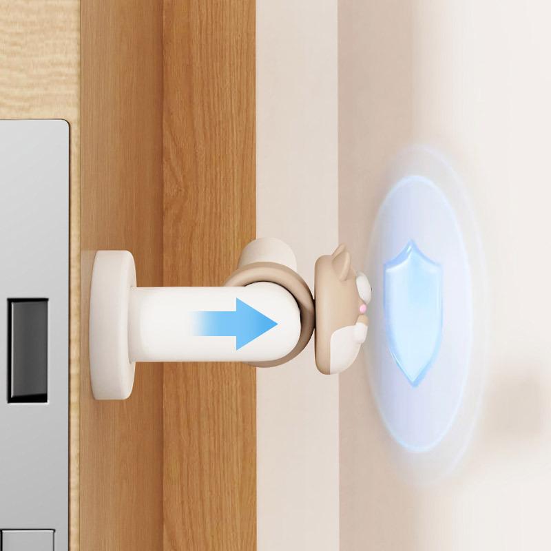 Stopper Cartoon Style Silicone Doorstop Anti-Damage Wall Protector Protection Mat Anti-Collision Pad Door Handle Crash Pad
