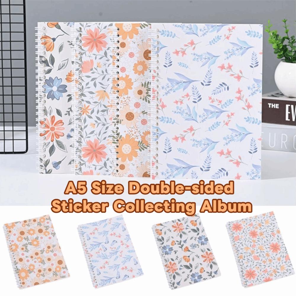 Tape Storage A5 Size Release Book Stickers Organizer Blank Sticker Collecting Book  for Girls