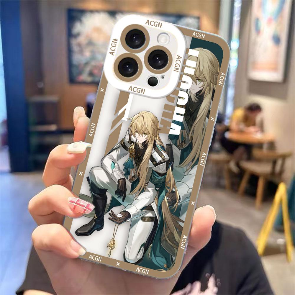 

Honkai Star Rail Dan Heng Jing Phone Case For REALME 5 6 7 7I 8 8I 9 9I 10 12 C75 C71 C67 C65 C63 C55 C53 C35 C33 C30 Clear Case REALME 6