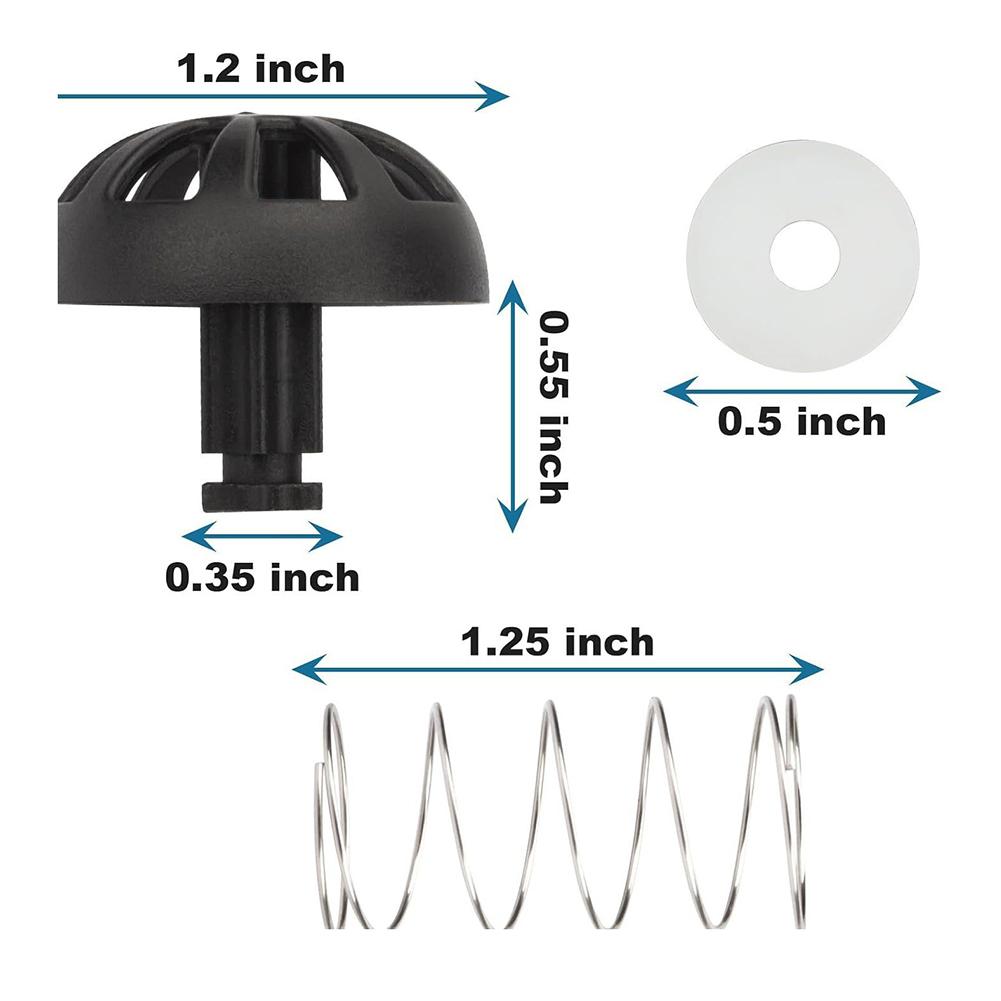 Replacement Brew Basket Spring Loaded Stopper Kit For Mr. Coffee & For Black And Decker Brewing Basket Worn-out Parts Kit