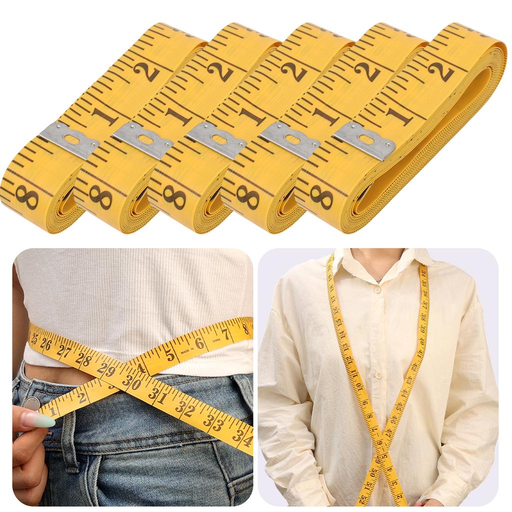 300cm Sewing Tape Double Scale Body Height Measuring Ruler Portable Soft Tapes Tailor Cloth Rulers Dressmaking Diy Tools