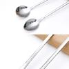 Long Handle Stainless Steel Stirring Mixing Spoons for Iced Tea, Coffee, Milkshake, Dessert