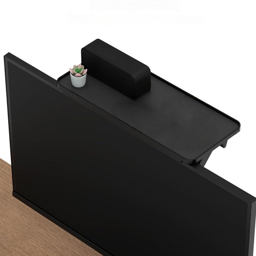 1pc TV Computer Screen Top Storage Holders Racks Wireless Router TV Set-top Box Shelf Adjustable Monitor Stand Home Organization