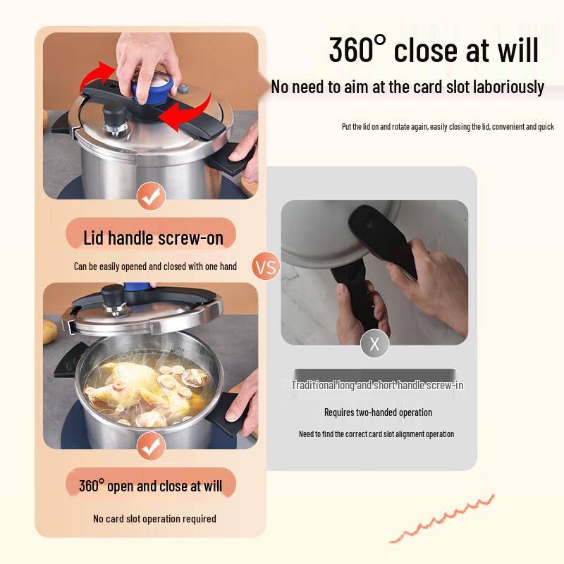 Shuangxi 304 Stainless Steel Pressure Cooker