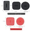Silicone Baking Mat: Washable Oil-Filtering & Heat-Insulating Air Fryer Kitchen Accessory
