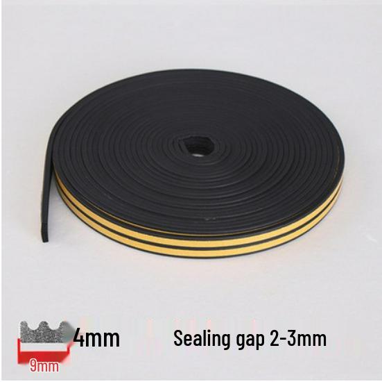 Self-Adhesive EPDM Door and Window Foam Strip: Wind & Soundproof Seal