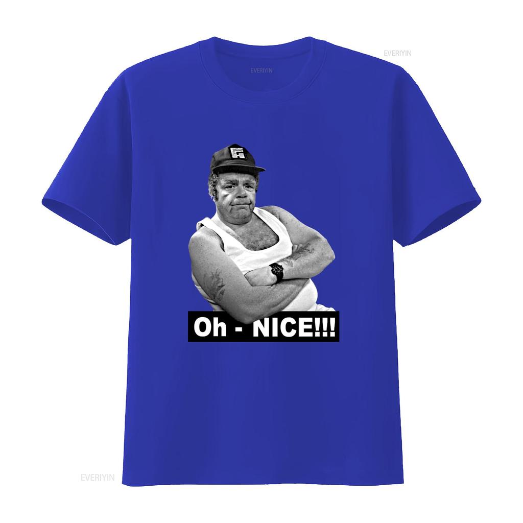 Onslow Keeping Up Appearances Geoffrey Hughes Oh Nice Print T Shirt for Fashion Casual vintage Washed Slightly Stretched