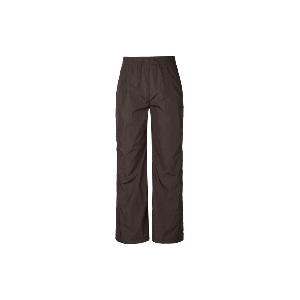 Nike Windrunner Casual Pants Women's Satin Brown/Black/White FV7656-220