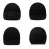 Winter Cashmere Wool Hat Warm Cold-Proof Knitted Hat Scarf Gloves Hat Three-Piece Set