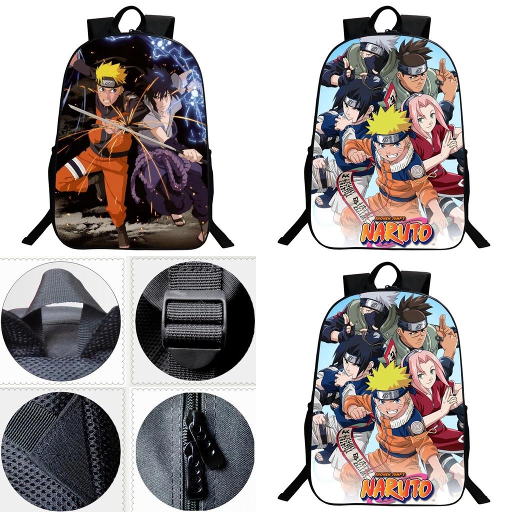 Fashionable Naruto Kakashi Backpack Featuring Smooth Zipper And Easy-to-clean Material