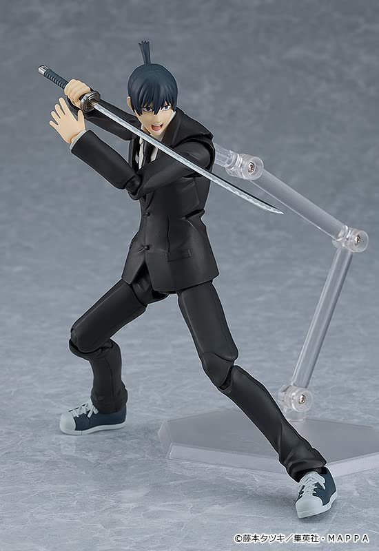Figma Человек-бензопила Аки Хаякава пластиковая раскрашенная подвижная фигурка немасштабная