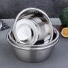 Yispot YP-8045 3-Piece Stainless Steel Basin Set