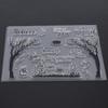 Transparent TPR Stamp Rectangle Silicone Stamp Paper Craft Transparent Stamp  Handcraft Lover