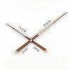 Spain Wood Long Pointer Central Movement Black Walnut Diy Wall Clock Hands Huge Clock Hands Brass Large Torque Mechanism