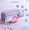 Large Capacity Multifunctional Pencil Case for Primary & Junior High School Girls