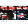 The Black For MINI Cooper F54 F56 F55  F57  F60 Car Rear View Mirror Cover Housing Hatchback PC plastic Fashion  Auto Styling
