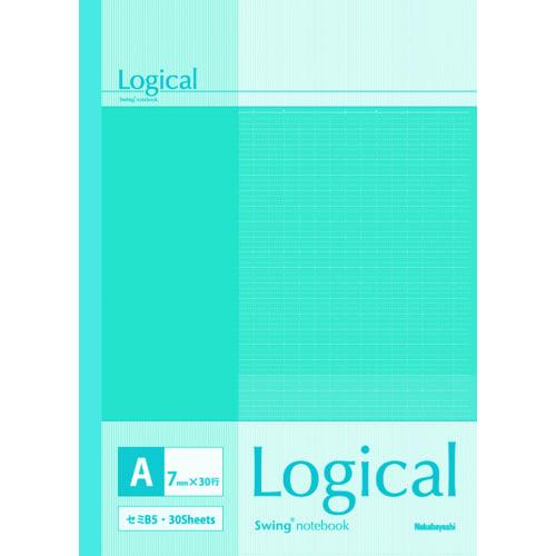Nakabayashi Logical Note B5 A-ruled 10-book Pack No-B510A-10P