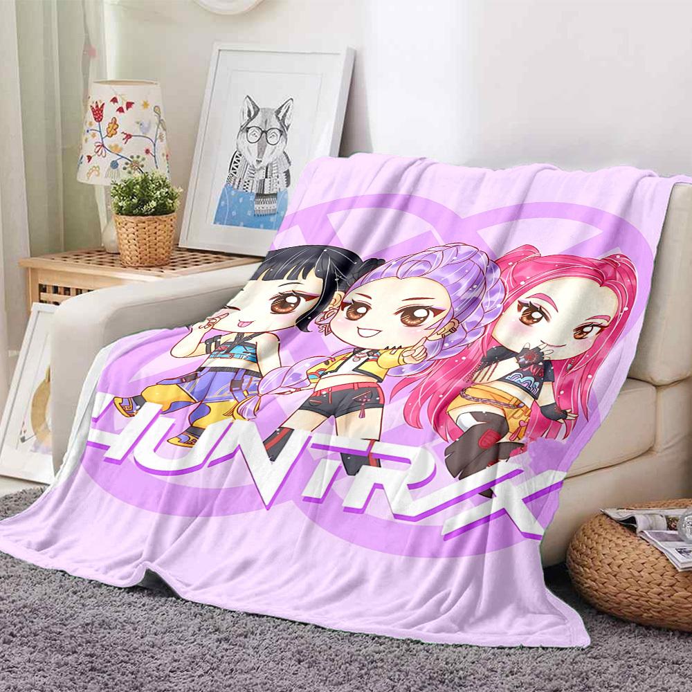 1pc Huntress Flannel Blanket [Cozy Throw Blanket] For Sofa, Bed, Travel, Camping, Livingroom, Office, Couch, Chair, And Bed