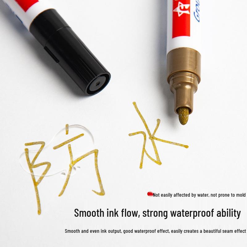 Grout Repair & Color Change Pen: Waterproof, Mildew-Proof Tool for Tile Gaps