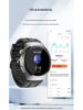 Huaqiangbei GT9 Smartwatch: Multifunctional Bluetooth Sports Watch with Sleep, Heart Rate, and Blood Glucose Monitoring
