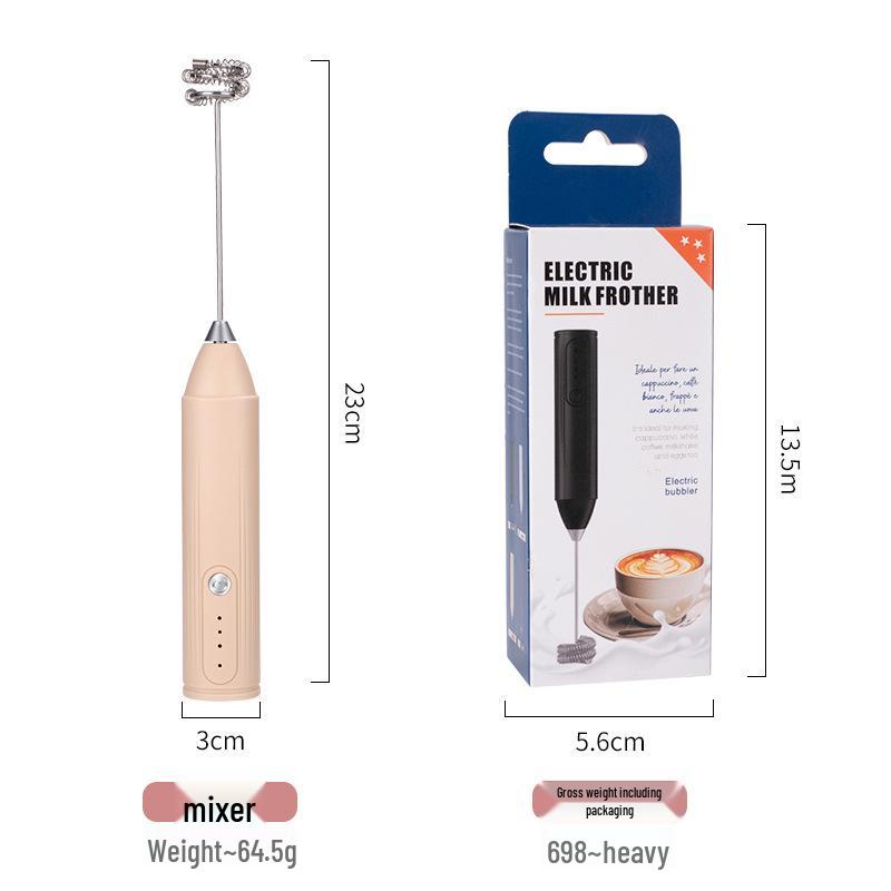 Wireless Handheld Electric Milk Frother & Egg Beater