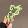Trendy Cartoon Frog Shark Hair Clip for Thick Hair Updos