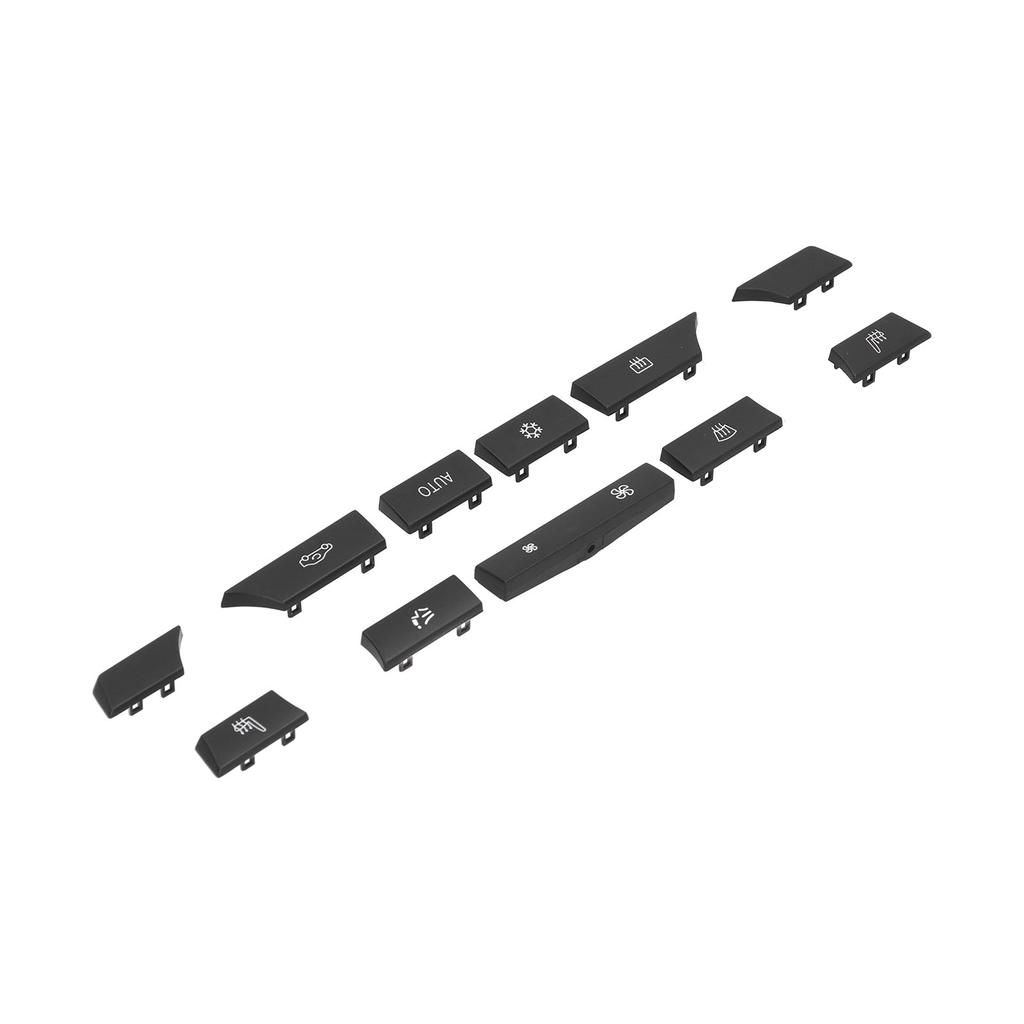 11 Stück A C Heizungs-Knopfkappenabdeckungen 61319313922 Ersatz für 5 6 7 Serie F07 F06 F01