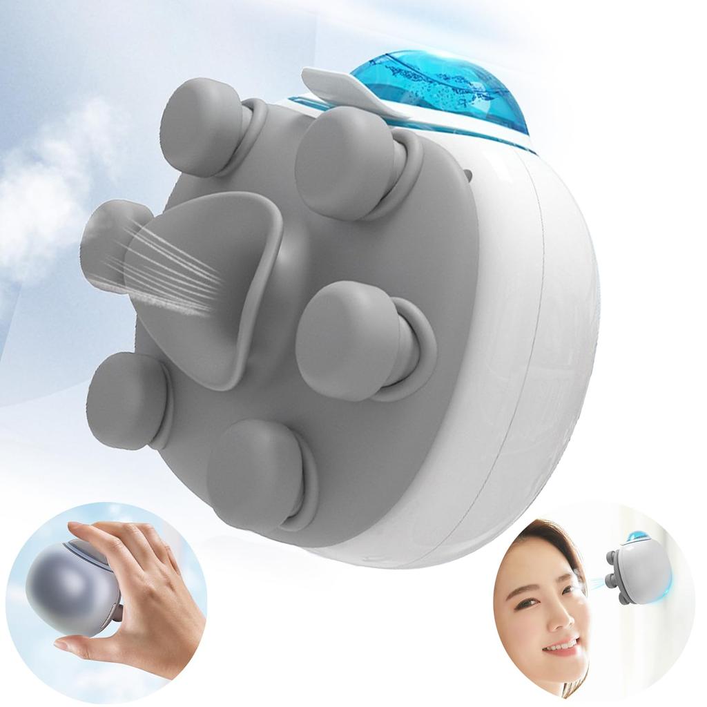 Portable Electric Eye Mist Sprayer Vibrating Eye Massager Dry Eyes and Stye Steam Eye Skin SPA Compress Moist Heat Nebulizer