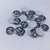 BQVLT1 2pcs11mm 14mm 15mm ForAlfa Romeo 159 147 156 Giulietta GT Aluminium Car Key Emblem StickersMito Brera Giulia F1 Stelvio Volante