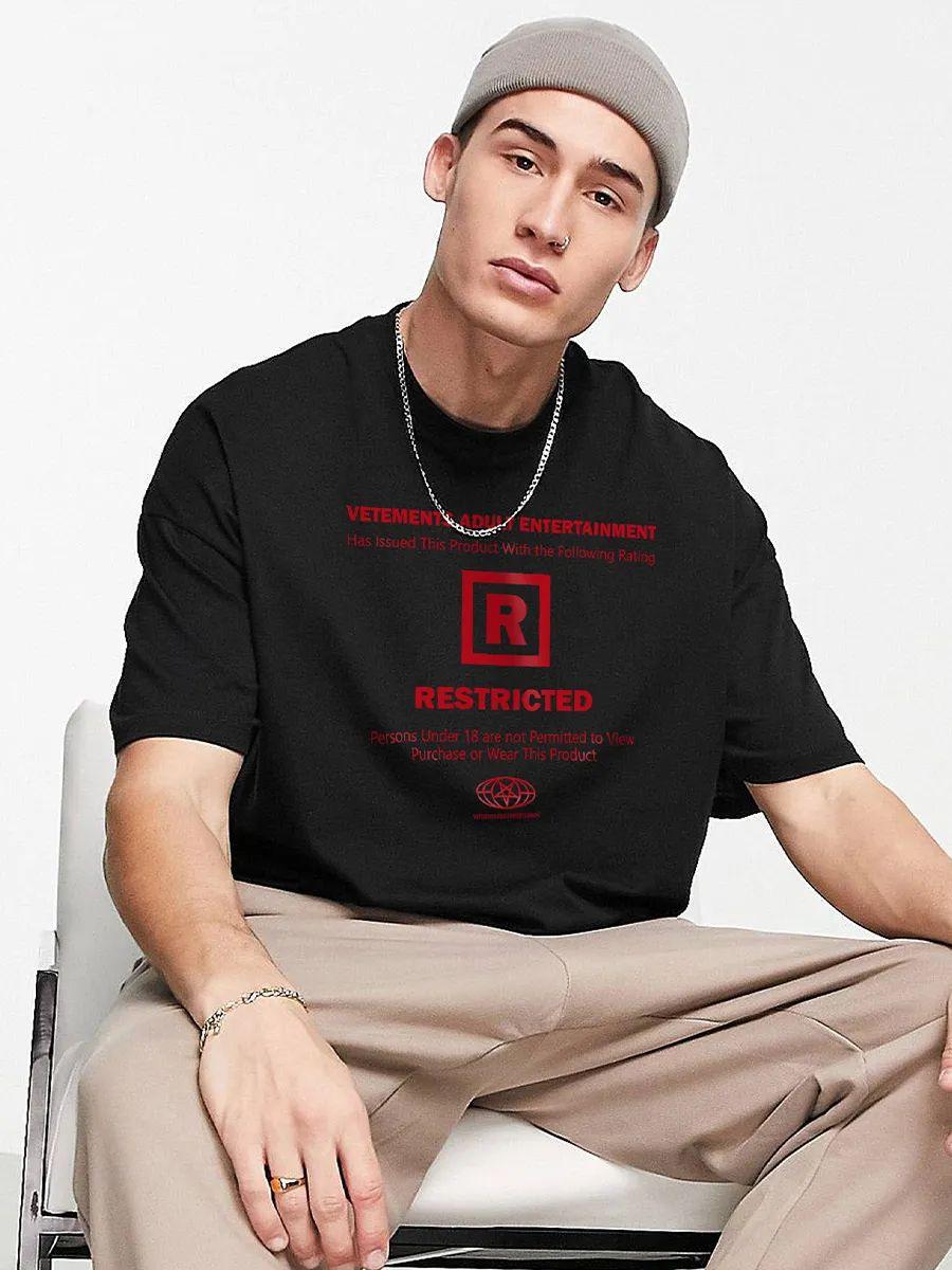 VETEMENTS oversized T‑shirt M