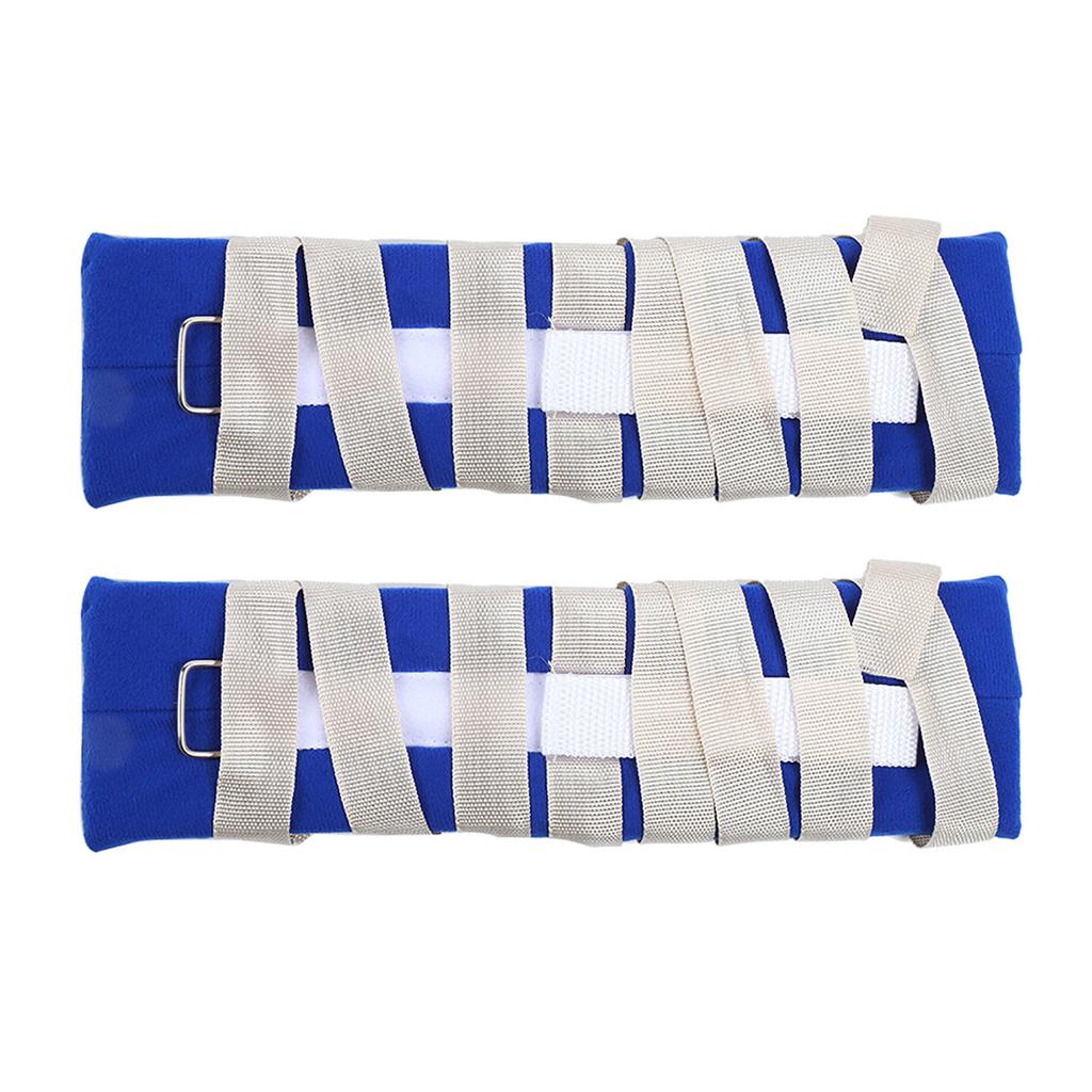 2 st Lemmar Fästrem Händer Fötter Lem Fästrem Bälte för Sängliggande Patient