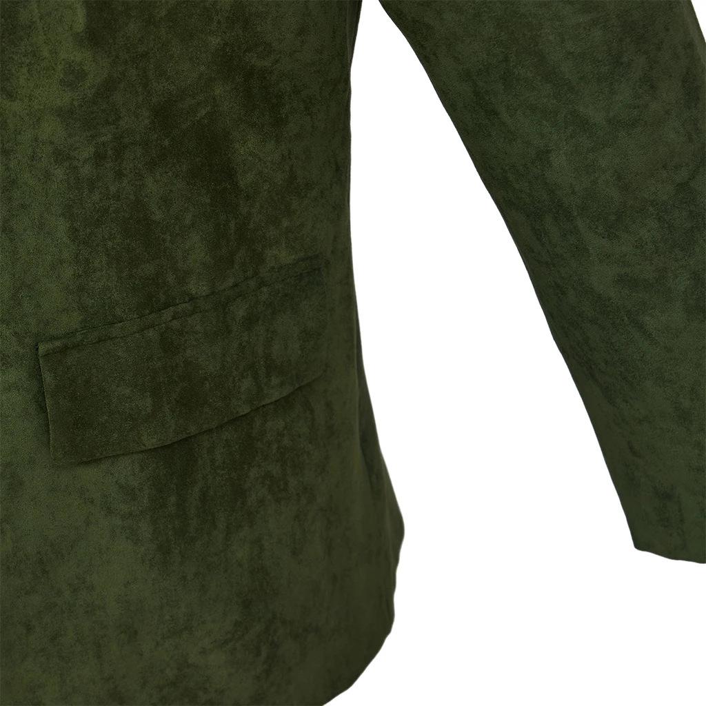 Game Disco Elysium Cosplay Harrier Du Bois Costumes Green Coat Harrier Du Bois Cosplay Male Suit Tie Full Set Halloween Outfits