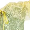 Women's Gothc Sexy Lingerie with Adjustable Belt Elegant Top Bustier Lace Corset Fashion Lace Bustier