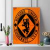 Dundee United FC Pattern  3pcs 100% Round Full Drill 5D DIY Diamond Painting Embroidery Cross Stitch Rhinestone Décor