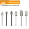 3mm Diamond Grinding Heads for Electric Grinder – Cylindrical, Bullet, Umbrella, Ball Shapes