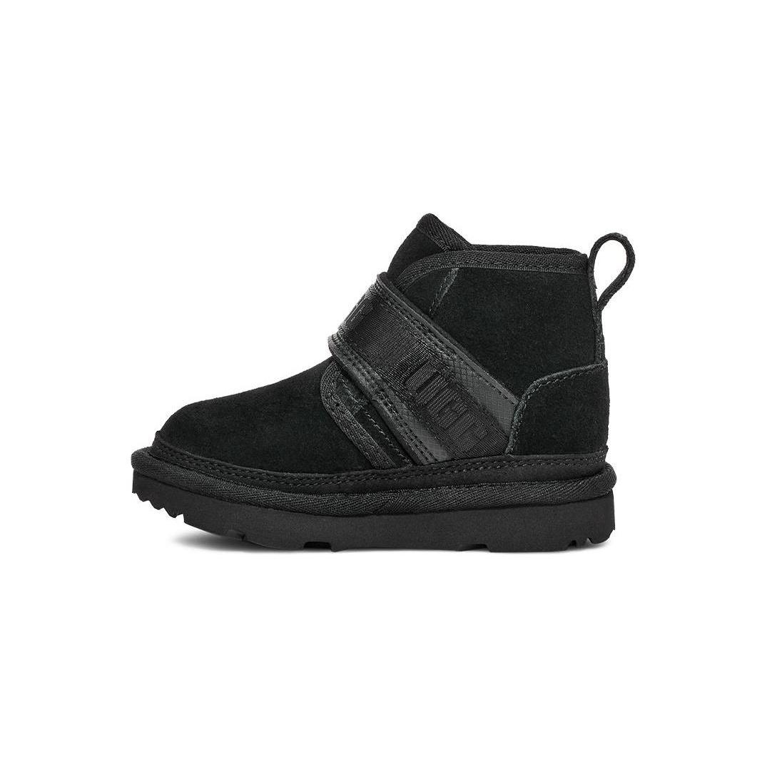 (TD) UGG Neumel Snapback Boot Black Baby 1130757T-BLK EU 23.5