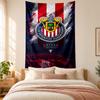 Deportivo Guadalajara Tapestry Highquality for Decorating Living Room Bedroom Dorm Walls Ideal As Bedroom Wallart Orholiday Gift