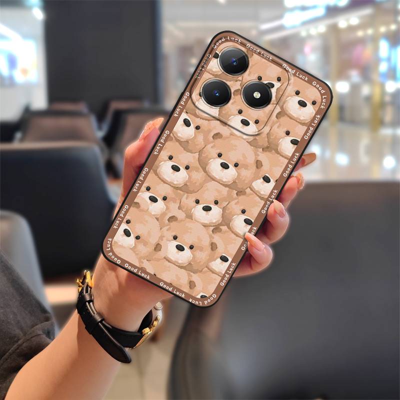

захисний Модний Дизайн Чохол для Телефону Для Realme C63 4G/C61 4G Силіконовий Милий Чохол Мультяшний Міцний Брудовідштовхувальний ТПУ Realme C63 4G/C61 4G