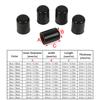 5pcs Black Silicone Blanking Cap Intake Vacuum Hose End Bung Sealing Plugs Auto Car Accessories Parts Waterproof and dustproof